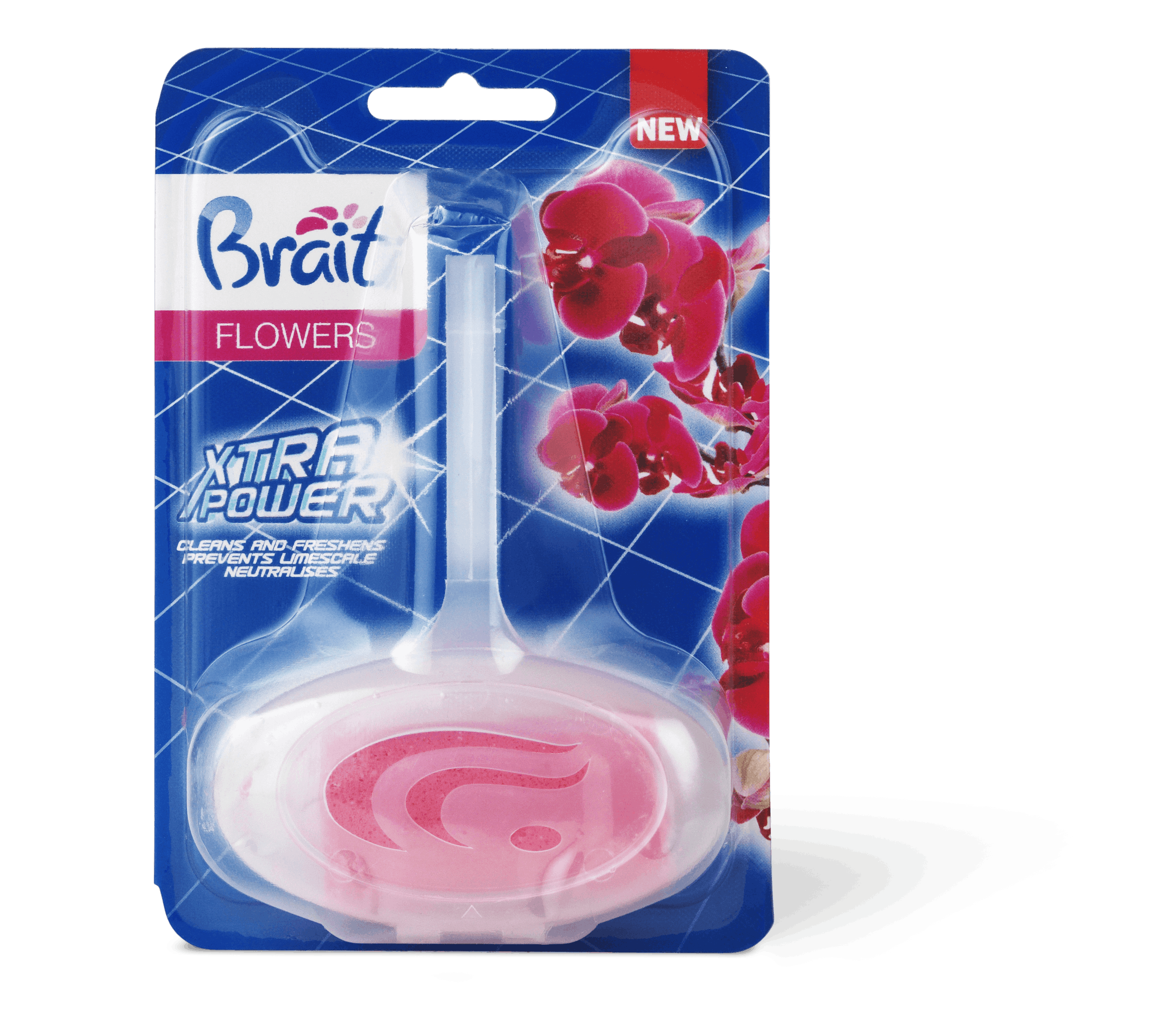 Brait Wc Block Flowers 40 g