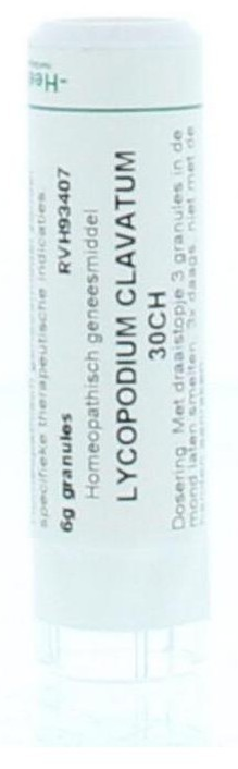 Homeoden Heel Lycopodium clavatum 30ch 6 Gram