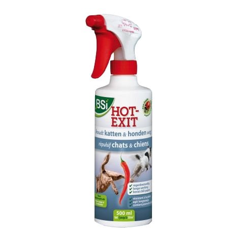 BSI Hot-Exit katten en honden verjager 500ML