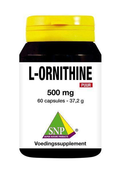 SNP L-ornithine 500 mg puur 60 Capsules