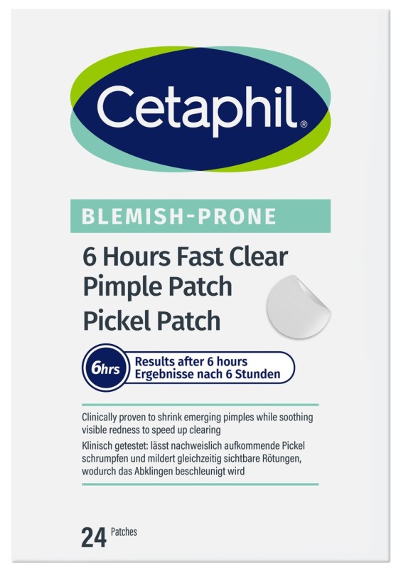 Cetaphil 6 hour fast clear pimple patch 24 Stuks
