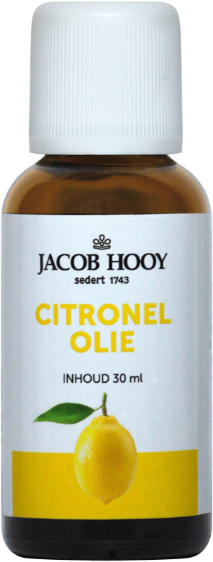 Jacob Hooy Citronel olie (citronella) 30ml