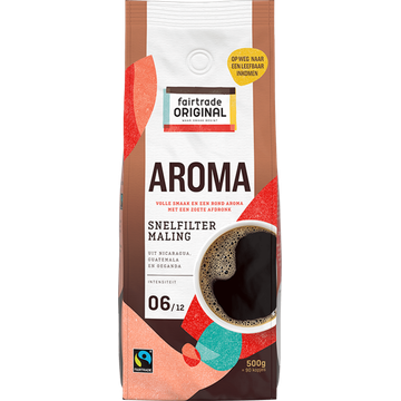 Fair trade airtrade Original Aroma Snelfiltermaling 500 g bij Jumbo