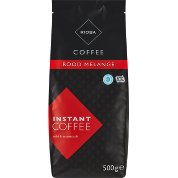 Rioba ioba Coffee Rood Melange Instant Koffie 500 g bij Jumbo
