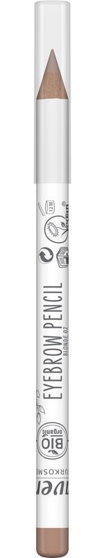 Lavera Eyebrow pencil wenkbrauw potlood blond 2 bio 1 Stuk