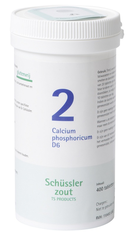 Pfluger Schussler celzout 2 calcium phosphoricum d6 400 tabletten