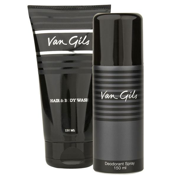 Van Gils Strictly for Men verzorgingsset showergel + deodorant spray
