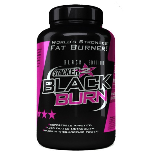 Stacker 2 Black Burn Capsules 120st