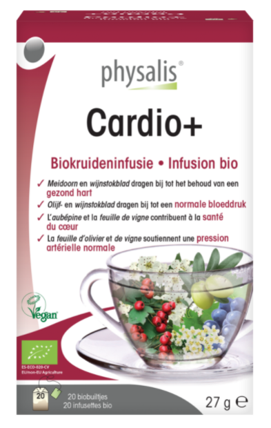 Physalis Cardio+ biokruideninfusie 20st
