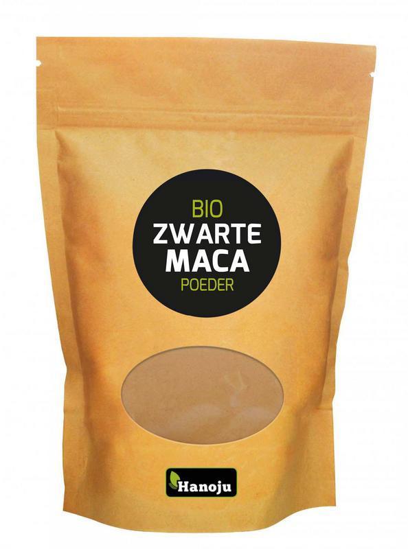 Hanoju Maca black organic powder 100 Gram