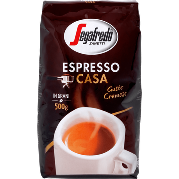 Segafredo egafredo Zanetti Espresso Casa Gusto Cremoso 500 g bij Jumbo