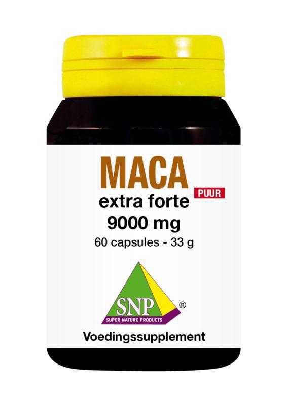 SNP Maca extra forte 9000 mg puur 60 Capsules