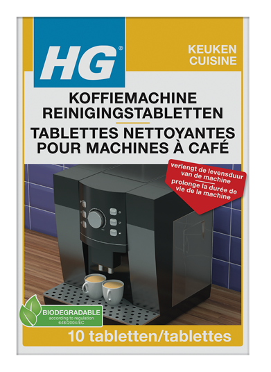 HG Keuken Koffiemachine Reinigings Tabletten