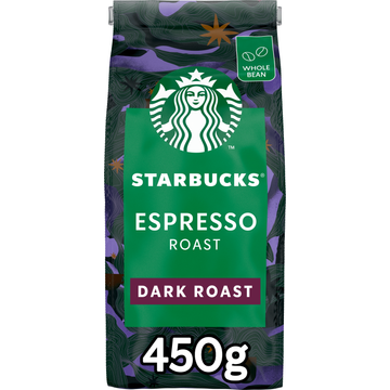Starbucks tarbucks Espresso Dark Roast koffiebonen 450 gram bij Jumbo