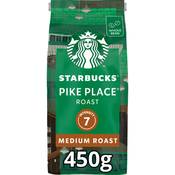 Starbucks tarbucks Pike Place Medium Roast koffiebonen 450 gram bij Jumbo