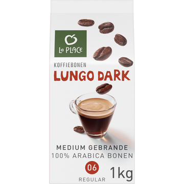 La Place a Place Koffiebonen Lungo Dark 1KG bij Jumbo