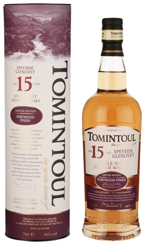 Tomintoul 15 years Old Portwood Finish 70CL