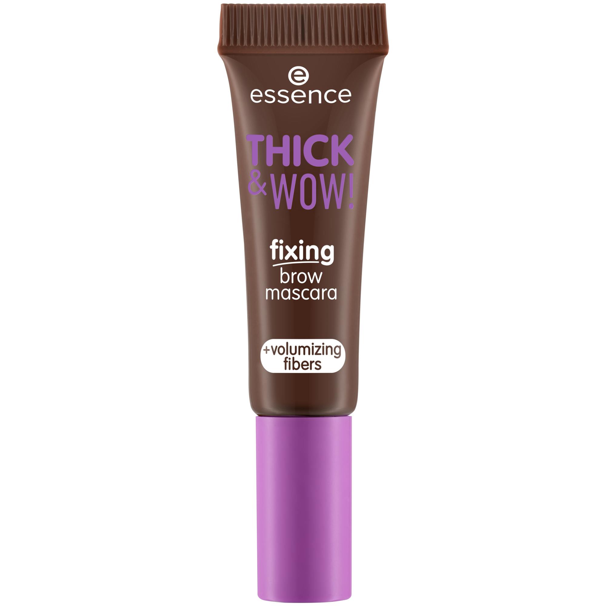 Essence Thick & Wow! Fixing Brow Mascara 03 Brunette Brown 6 ml