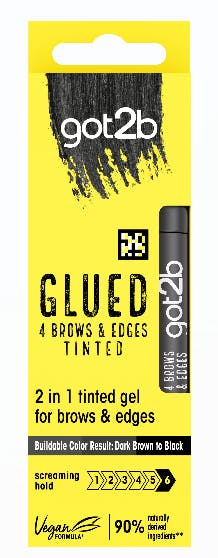 Got2b Glued 4 Brows & Edges Black 16 ml