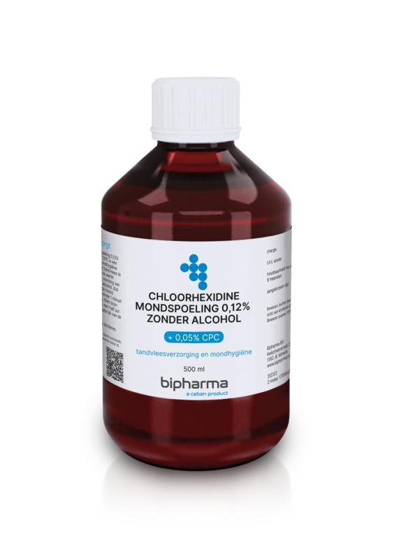 Bipharma Chloorhexidine mondspoeling 0.12% 500ML