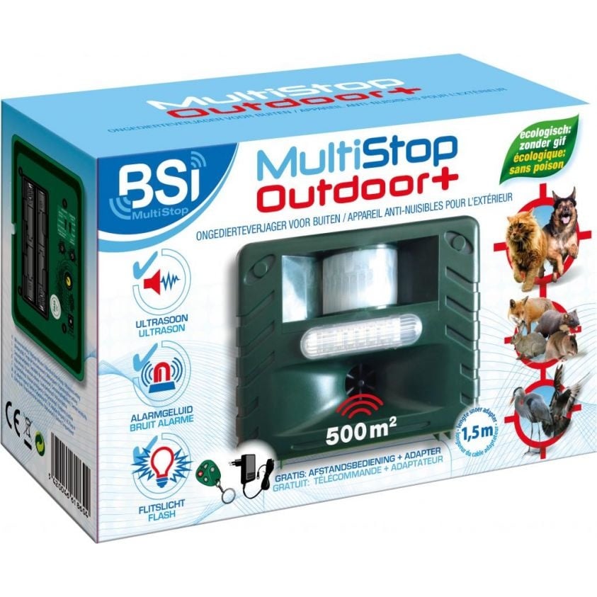 BSI Multistop Outdoor Plus Verjager 500m2