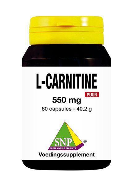 SNP L-carnitine 550 mg puur 60 Capsules