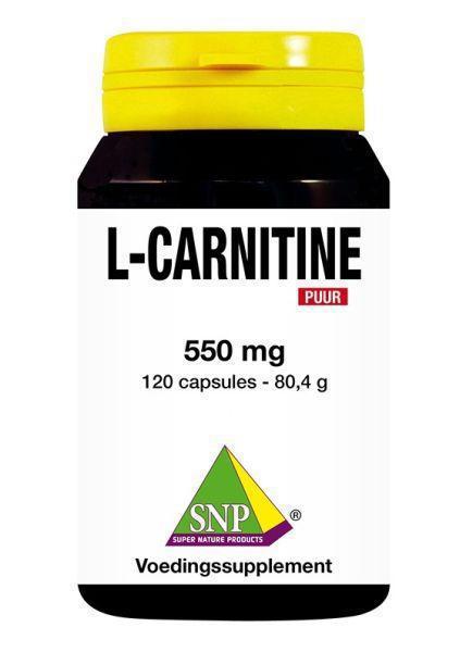 SNP L carnitine 550 mg puur 120 Capsules