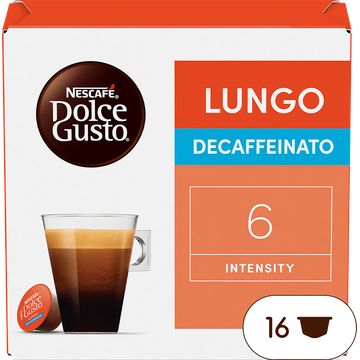 Nescafe ESCAFÉ Dolce Gusto, Koffiecapsules Lungo, 16 cups, 89.6 gr bij Jumbo