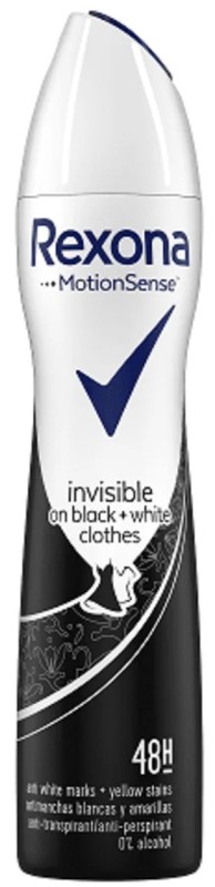 Rexona Deospray invisible black white 250 ML