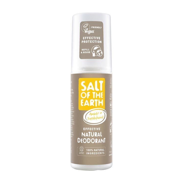Salt Of The Earth Deo spray amber sandalwood 100 ML