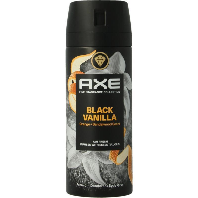 Axe Deodorant bodyspray black vanilla 150ml