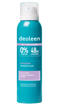 Deoleen Anti-transpirant spray aerosol sensitive 150ml
