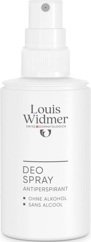 Louis Widmer Deo spray antiperspirant zonder parfum 75ml
