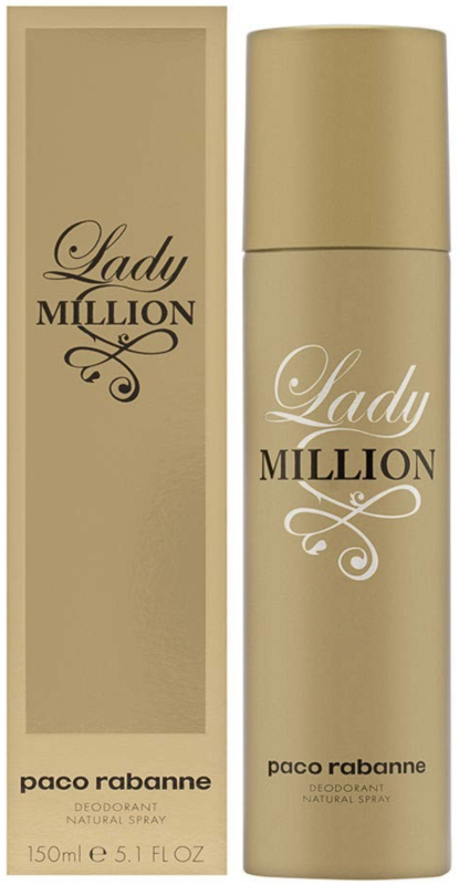 Paco Rabanne Lady million deodorant spray 150 ML