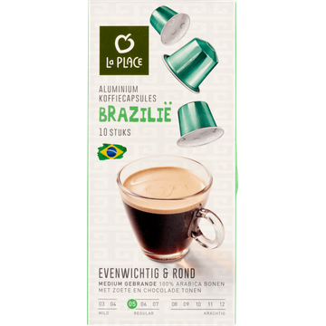 La Place a Place Koffiecups Brazilie 10 Stuks bij Jumbo