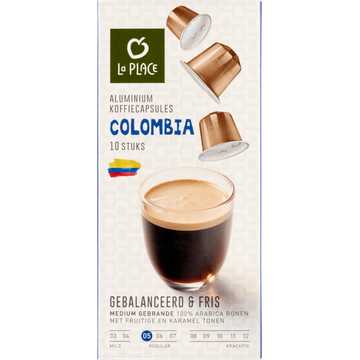 La Place a Place Koffiecups Colombia 10 Stuks bij Jumbo