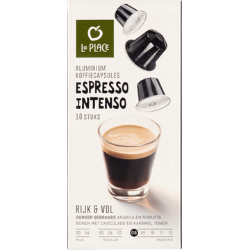 La Place a Place Koffiecups Espresso Intenso 10 Stuks bij Jumbo