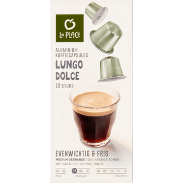La Place a Place Koffiecups Lungo Dolce 10 Stuks bij Jumbo