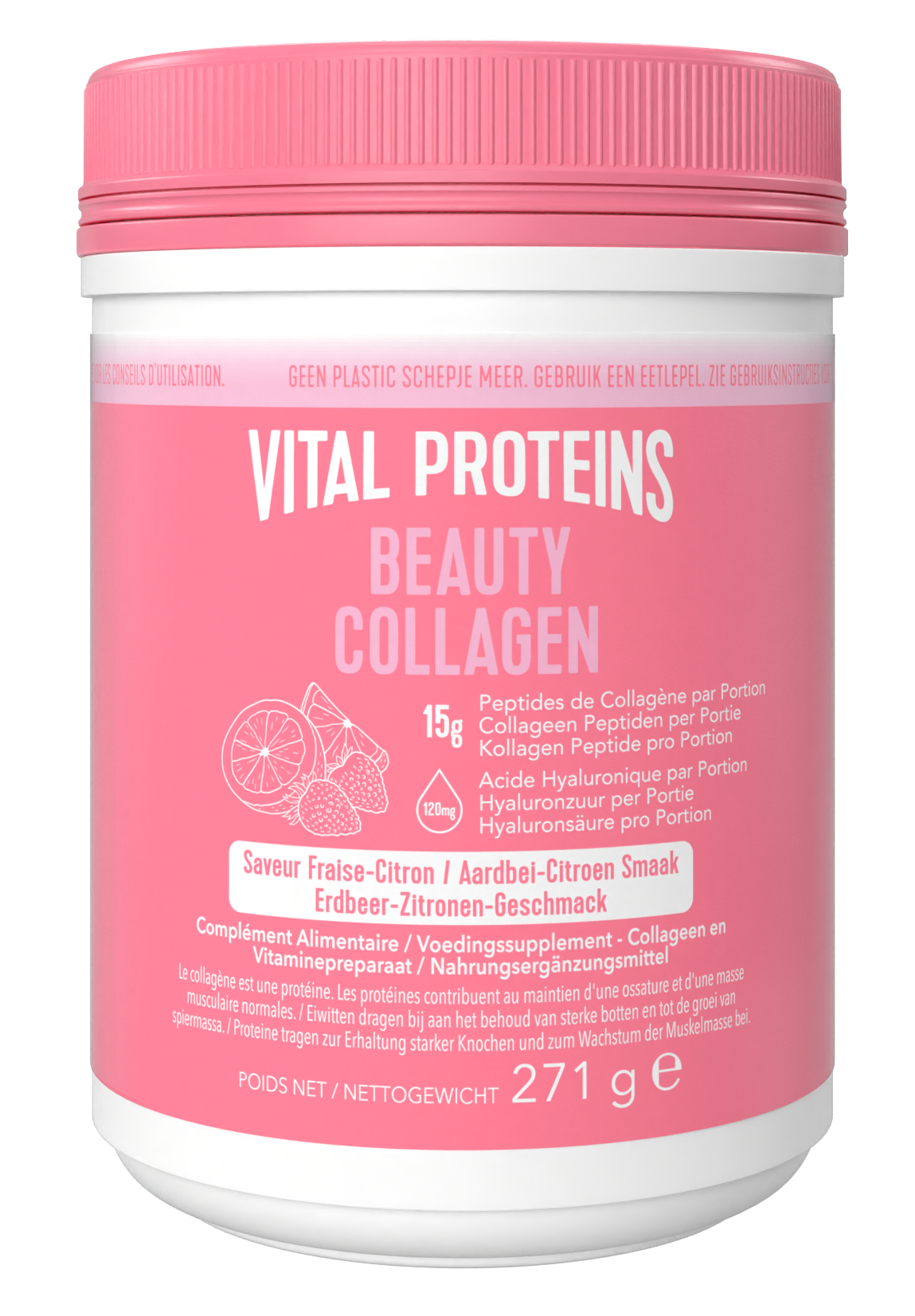 Vital Proteins Beauty Collageen - Aardbei Citroen