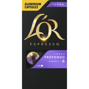 L'or 'OR Espresso Lungo Profondo 10 Stuks 52 g bij Jumbo