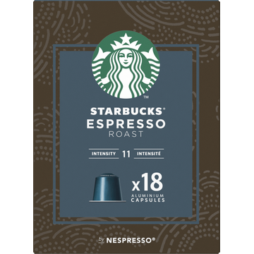 Starbucks tarbucks by Nespresso  Espresso Roast 18 Koffiecups bij Jumbo