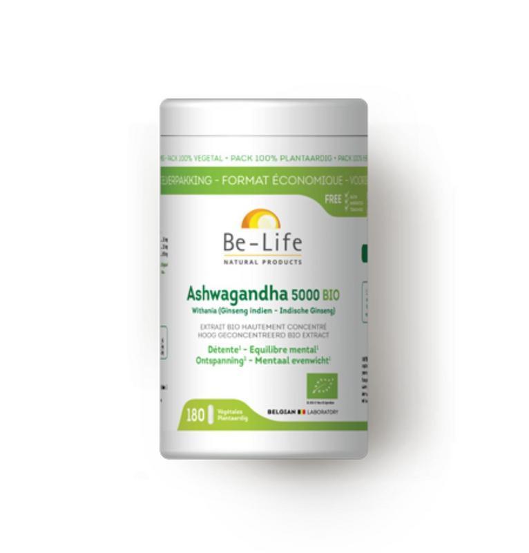 Be-life Ashwagandha bio 180 Capsules