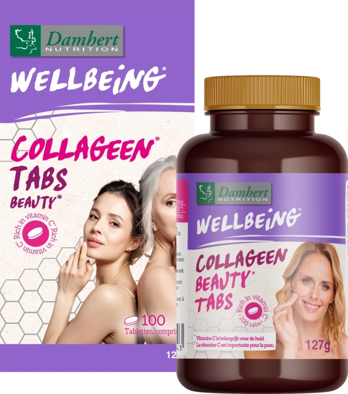 Damhert Wellbeing collageen beauty tabs 100tb