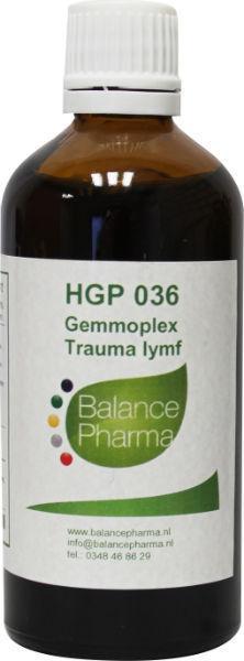 Balance Pharma Gemmoplex hgp036 trauma lymf 100ml