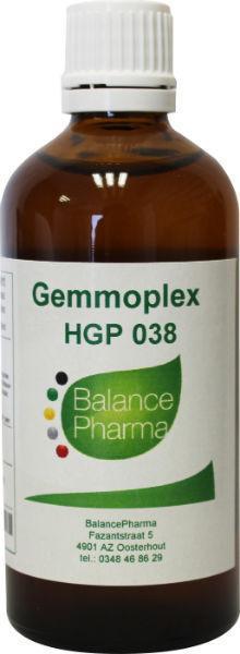 Balance Pharma Gemmoplex hgp038 lever nier lymf 100ml
