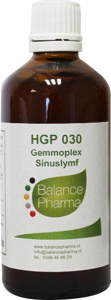 Balance Pharma Gemmoplex hgp030 sinuslymf 100ml