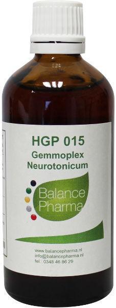 Balance Pharma Gemmoplex hgp015 neurotonicum 100ml