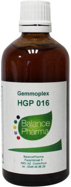 Balance Pharma Gemmoplex hgp016 pancres 100ml