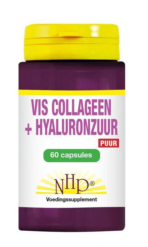 Nhp Vis collageen hyaluronzuur puur 60ca