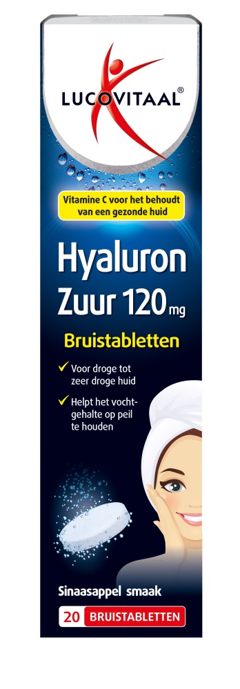 Lucovitaal Hyaluronzuur Bruistabletten
